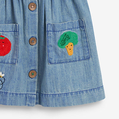 Vestido Infantil de Algodón sin Mangas - Estilo Europeo y Americano para Niñas - Image 10