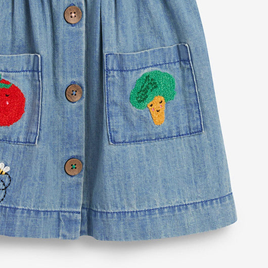 Vestido Infantil de Algodón sin Mangas - Estilo Europeo y Americano para Niñas - Image 10