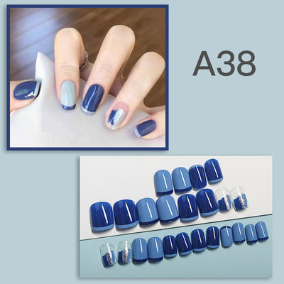Uñas Postizas Removibles - Set de 24 Piezas Reutilizables - Image 2