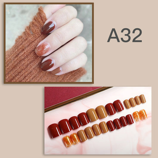Uñas Postizas Removibles - Set de 24 Piezas Reutilizables - Image 3