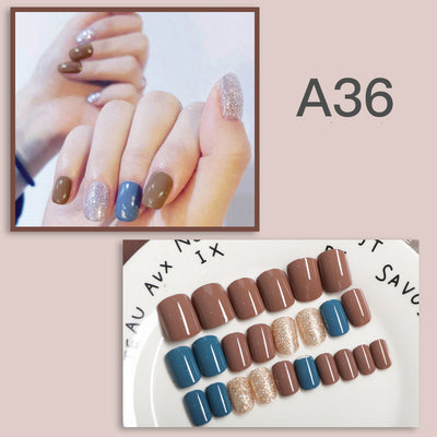 Uñas Postizas Removibles - Set de 24 Piezas Reutilizables - Image 6