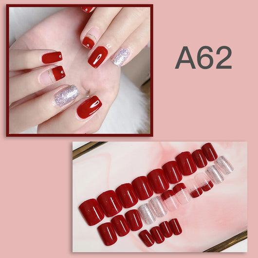 Uñas Postizas Removibles - Set de 24 Piezas Reutilizables - Image 15