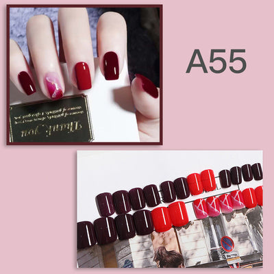 Uñas Postizas Removibles - Set de 24 Piezas Reutilizables