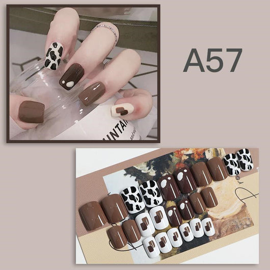Uñas Postizas Removibles - Set de 24 Piezas Reutilizables - Image 16
