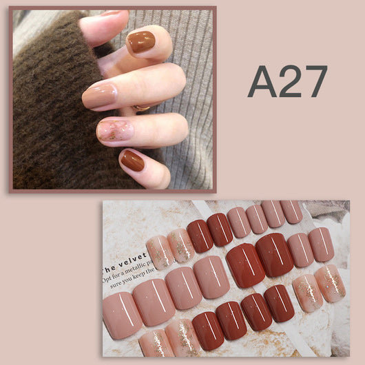 Uñas Postizas Removibles - Set de 24 Piezas Reutilizables - Image 23