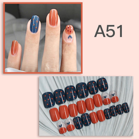 Uñas Postizas Removibles - Set de 24 Piezas Reutilizables - Image 21