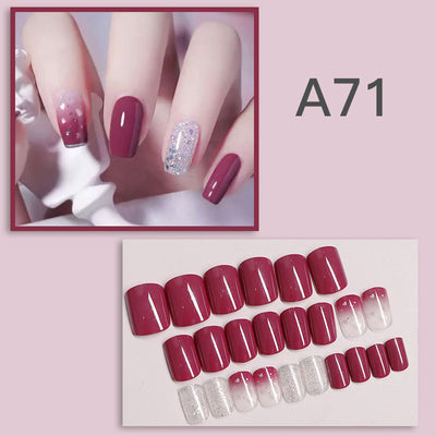Uñas Postizas Removibles - Set de 24 Piezas Reutilizables - Image 22