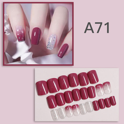 Uñas Postizas Removibles - Set de 24 Piezas Reutilizables - Image 22
