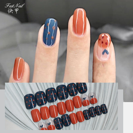 Uñas Postizas Removibles - Set de 24 Piezas Reutilizables - Image 24