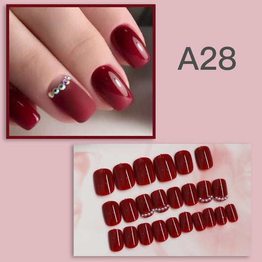 Uñas Postizas Removibles - Set de 24 Piezas Reutilizables - Image 26