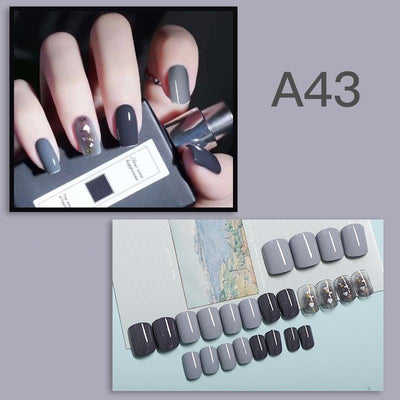 Uñas Postizas Removibles - Set de 24 Piezas Reutilizables - Image 25
