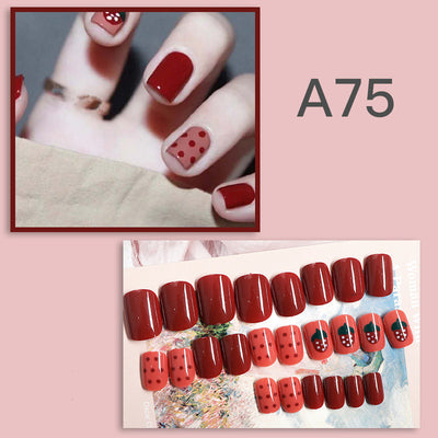Uñas Postizas Removibles - Set de 24 Piezas Reutilizables - Image 31