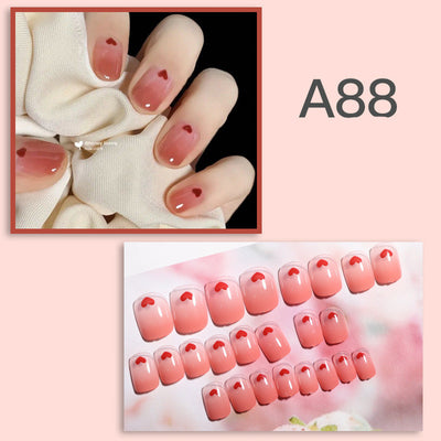 Uñas Postizas Removibles - Set de 24 Piezas Reutilizables - Image 30
