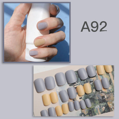 Uñas Postizas Removibles - Set de 24 Piezas Reutilizables - Image 29