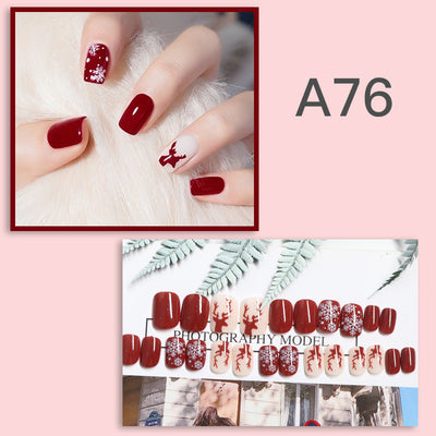 Uñas Postizas Removibles - Set de 24 Piezas Reutilizables - Image 33