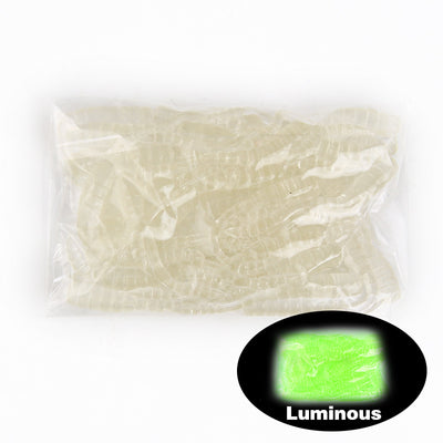Gusanos Artificiales Luya 4.5cm - Carnada Suave Realista (50 Piezas) - Image 3