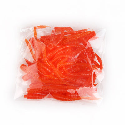 Gusanos Artificiales Luya 4.5cm - Carnada Suave Realista (50 Piezas) - Image 9