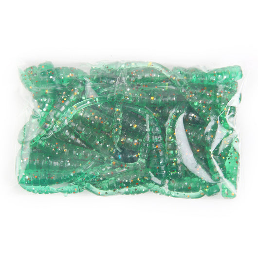 Gusanos Artificiales Luya 4.5cm - Carnada Suave Realista (50 Piezas) - Image 5