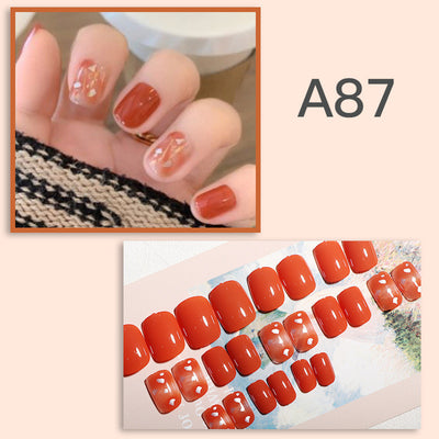 Uñas Postizas Removibles - Set de 24 Piezas Reutilizables - Image 39
