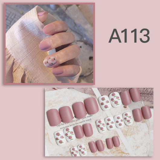 Uñas Postizas Removibles - Set de 24 Piezas Reutilizables - Image 41