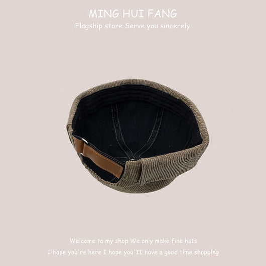 Gorra de Pana Otoño Invierno - Estilo Coreano Unisex Hip Hop - Image 9