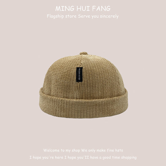 Gorra de Pana Otoño Invierno - Estilo Coreano Unisex Hip Hop - Image 2