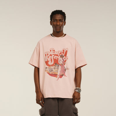 Camiseta Hombre Estilo Cómico Gunner con Estampado Directo - Corte Suelto Casual - Image 11