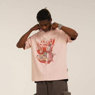 Camiseta Hombre Estilo Cómico Gunner con Estampado Directo - Corte Suelto Casual - Image 10