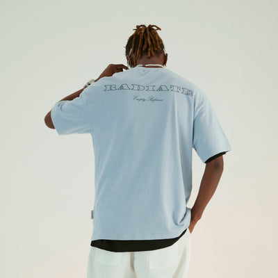 Camiseta Estampada Paloma Blanca y Estrella Azul para Hombre - Image 10