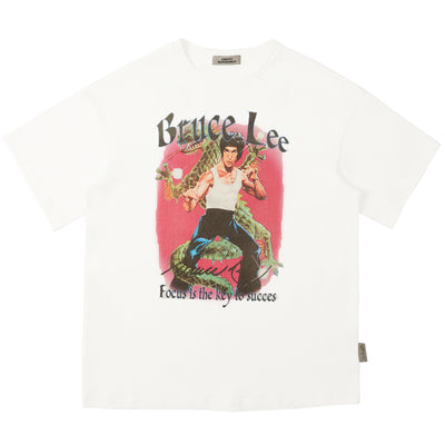 Playera Hombre Estampado Directo Cómics Personajes Manga Corta - Image 8