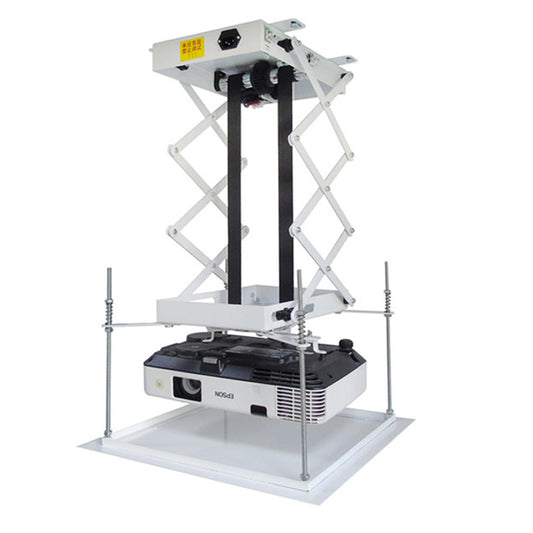 Soporte Motorizado para Proyector con Elevación Eléctrica y Control Remoto