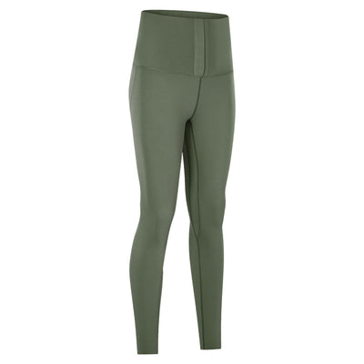 Pantalones Yoga Cintura Alta Control Abdomen Fitness Mujer - Image 3