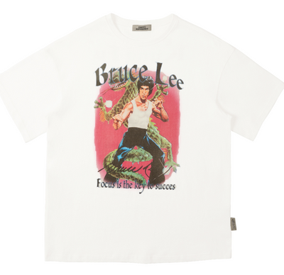 Playera Hombre Estampado Directo Cómics Personajes Manga Corta - Image 4