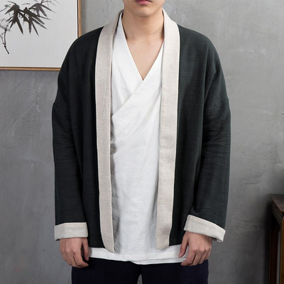 Chaqueta Hanfu Mejorada para Hombre - Image 12