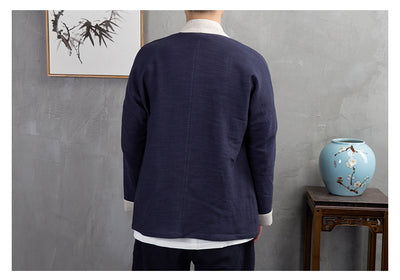Chaqueta Hanfu Mejorada para Hombre - Image 17