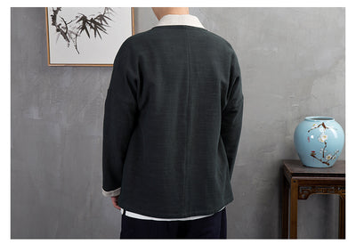 Chaqueta Hanfu Mejorada para Hombre - Image 5