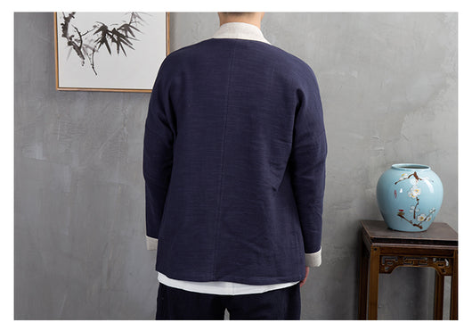 Chaqueta Hanfu Mejorada para Hombre - Image 7
