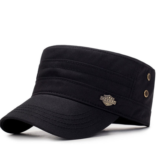 Gorra Plana Casual para Hombre - Protección Solar Todo Clima - Image 3