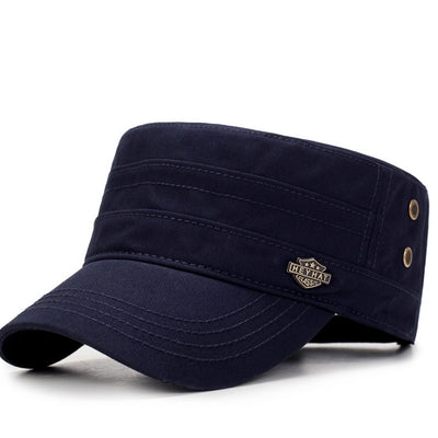 Gorra Plana Casual para Hombre - Protección Solar Todo Clima - Image 4