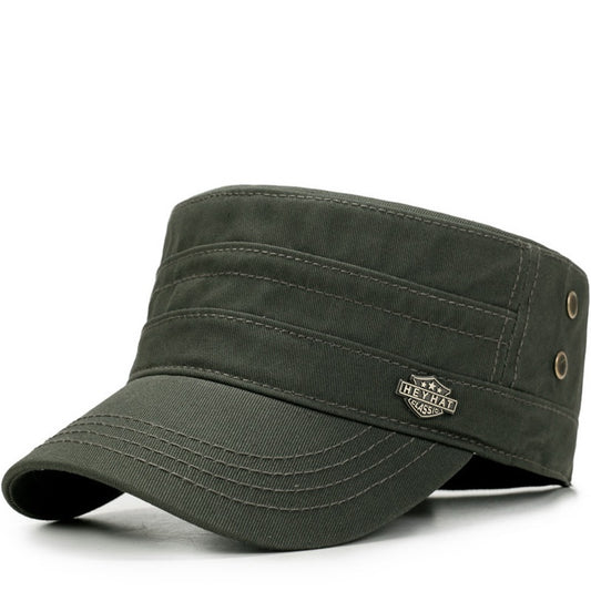 Gorra Plana Casual para Hombre - Protección Solar Todo Clima