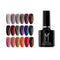 Set de Adhesivo Gel Cat's Eye para Uñas de Fotocurado - Colores Trendy Profesionales