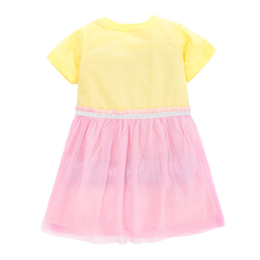 Vestido de Malla para Niña con Mangas Cortas - Image 2