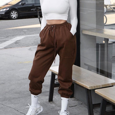 Pantalones Deportivos Mujer Estilo Europeo con Cordones - Casual y Cómodo - Image 5