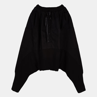 Pantalones Harem Oversize de Tiro Bajo Estilo Urbano