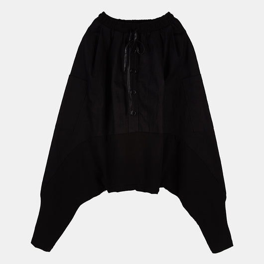 Pantalones Harem Oversize de Tiro Bajo Estilo Urbano