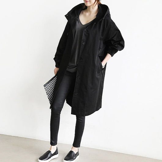 Cortavientos Oversized Estilo Coreano Slim para Mujer - Image 19