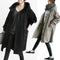Cortavientos Oversized Estilo Coreano Slim para Mujer