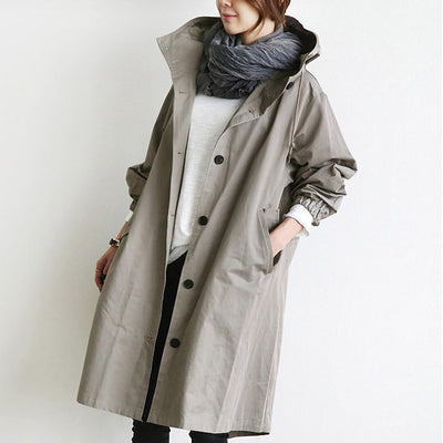 Cortavientos Oversized Estilo Coreano Slim para Mujer - Image 18