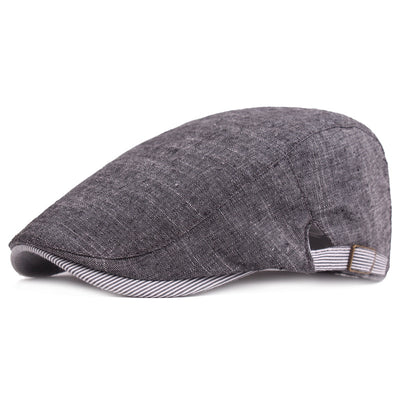Gorra Ligera de Algodón y Lino para Primavera y Verano - Image 12