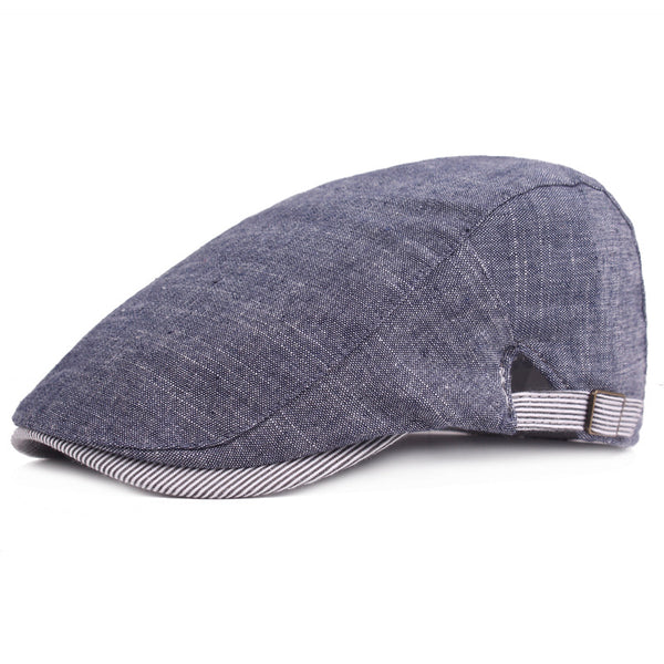 Gorra Ligera de Algodón y Lino para Primavera y Verano - Image 4